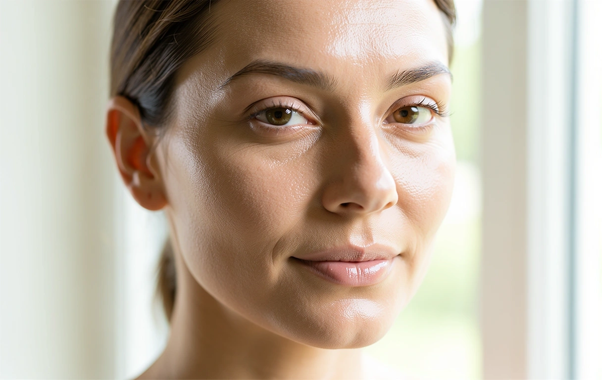 Healthy radiant skin